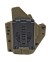 PISTOLERA RÍGIDA FMA GLOCK 17/19/23 C/ LINTERNA DIESTRA - TAN