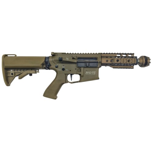 (SEGUNDA MANO) - FÚSIL G&P "RAPID FIRE" FULL UPGRADEADO - TAN