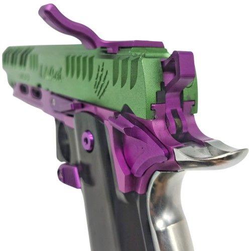 (SEGUNDA MANO) - HI-CAPA WATC CUSTOM SEMI-NUEVA - VIOLETA & VERDE