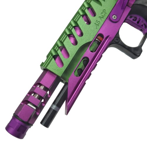 (SEGUNDA MANO) - HI-CAPA WATC CUSTOM SEMI-NUEVA - VIOLETA & VERDE