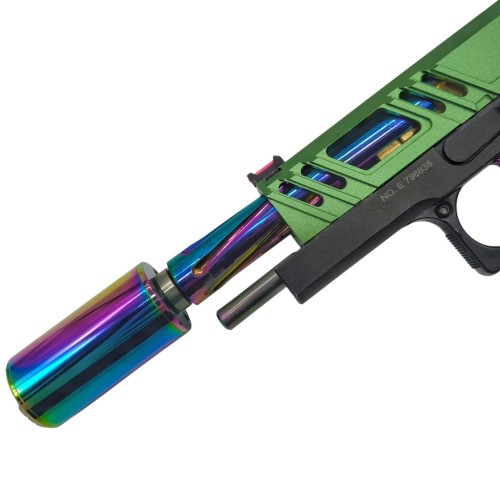 (SEGUNDA MANO) - HI-CAPA WATC CUSTOM SEMI-NUEVA - NEGRA & VERDE