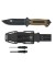 CUCHILLO ALBAINOX FUNDA RIGIDA NEGRO-COYOTE