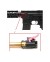 LEVA HOP-UP LAYLAX M4 MWS METALICA ROJA