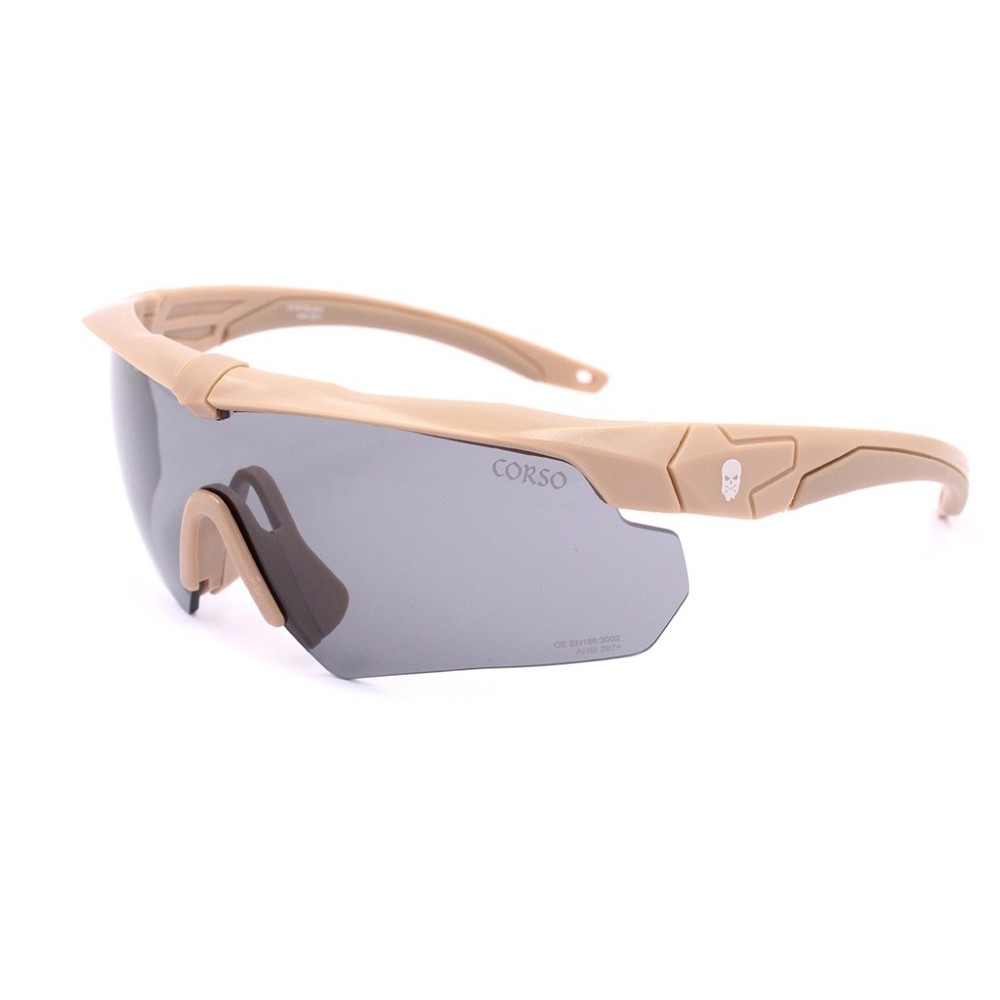 GAFA CORSO REVENGE GUNNER 3 LENTES COYOTE