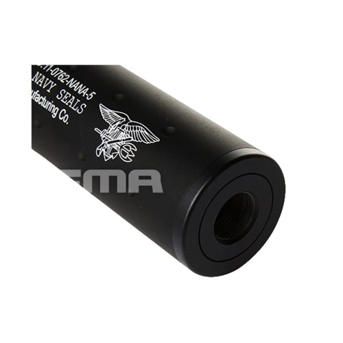 SILENCIADOR FMA STUBBY NAVY SEALS 108MM NEGRO