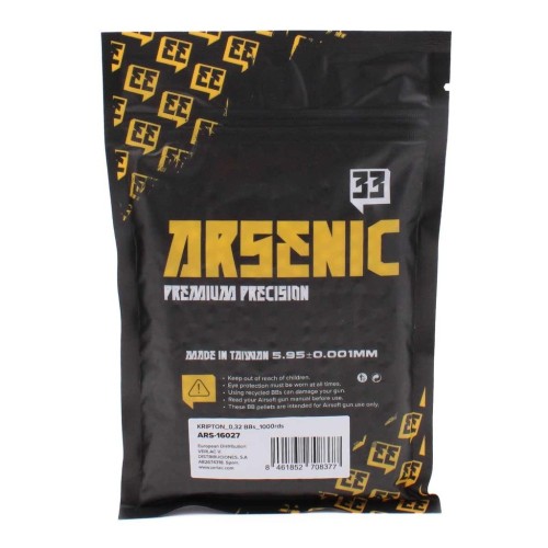 BOLAS ARSENIC KRYPTON 0.32G 1000RDS BLANCA