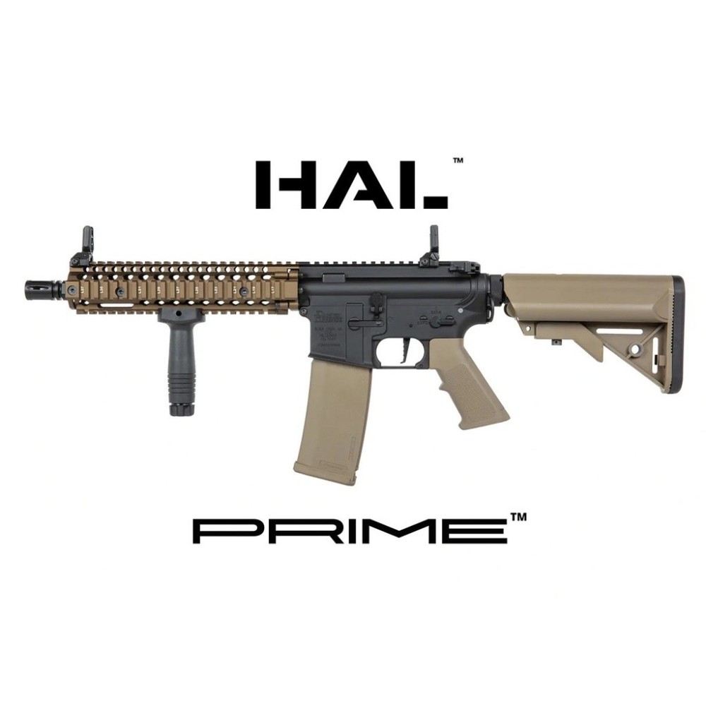 FUSIL SPECNA ARMS PRIME DANIEL DEFENSE MK18 SA-P19 HAL ETU BRUSHLESS NEGRO-BRONCE