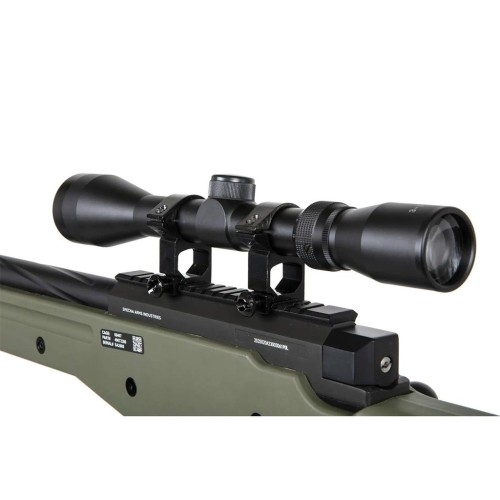 FUSIL SPECNA ARMS SA-S11 EDGE L96 C/ VISOR Y BIPODE VERDE