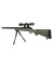 FUSIL SPECNA ARMS SA-S12 EDGE VSR-10 C/ VISOR Y BIPODE VERDE