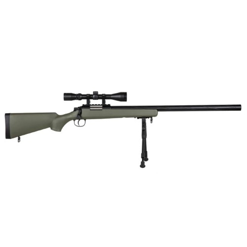 FUSIL SPECNA ARMS SA-S12 EDGE VSR-10 C/ VISOR Y BIPODE VERDE