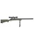 FUSIL SPECNA ARMS SA-S12 EDGE VSR-10 C/ VISOR Y BIPODE VERDE