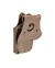 FUNDA PISTOLA RIGIDA AMOMAX UNIVERSAL AM-UH TAN