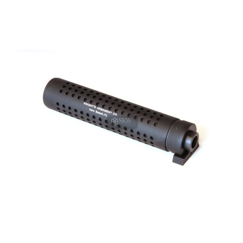 SILENCIADOR LARGO CLIP 185MM NEGRO
