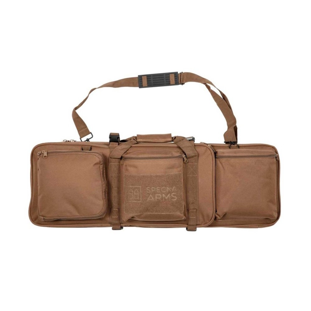FUNDA FUSIL SPECNA ARMS DOBLE 84CM TAN