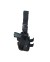 FUNDA PISTOLA PIERNA TACTICA M12 NEGRA