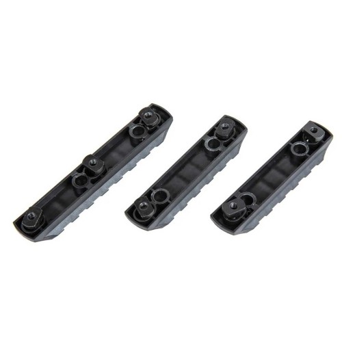 SET 3 RAILES SPECNA ARMS M-LOK FIBRA NEGRO
