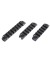 SET 3 RAILES SPECNA ARMS M-LOK FIBRA NEGRO