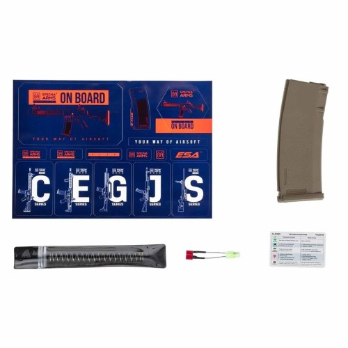 FUSIL SPECNA ARMS SA-F08 FLEX GEN.2 HAL NEGRO-TAN