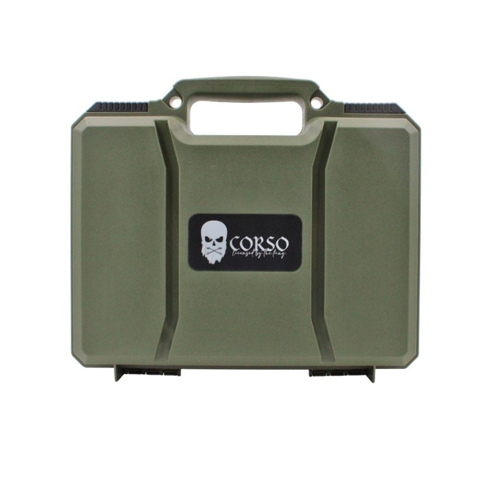 MALETIN PISTOLA CORSO RIGIDO CORSAIR MK1 29CM VERDE