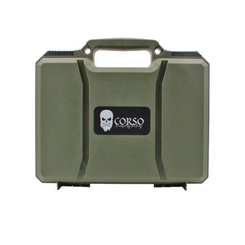 MALETIN PISTOLA CORSO RIGIDO CORSAIR MK1 29CM VERDE
