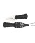 CUCHILLO ALBAINOX COLGANTE FUNDA RIGIDA 14 CM NEGRO