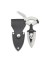 CUCHILLO ALBAINOX CORTO PUNISHER NEGRO-BLANCO
