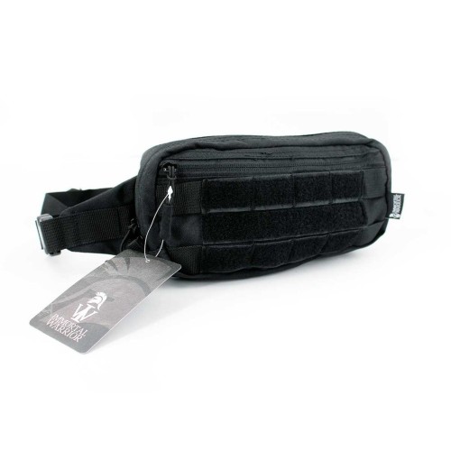 RIÑONERA IMMORTAL MOLLE VELCROS TACTICA NEGRA
