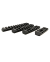Rail set V1 for M attachment RACCOON - RRL003 / BK