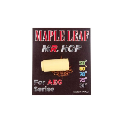 GOMA MR. HOP-UP MAPLE LEAF 60º AEG AMARILLO
