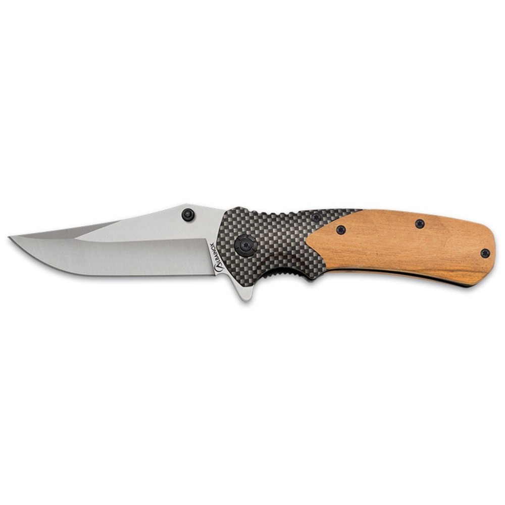 NAVAJA ALBAINOX VIROLA 3D 8.5CM MADERA