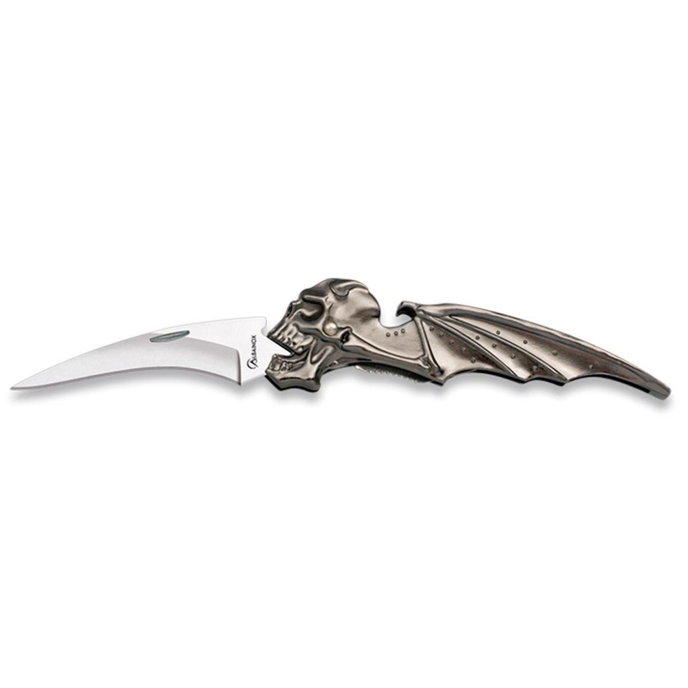NAVAJA ALBAINOX CALAVERA ALA 6.7 CM PLATA