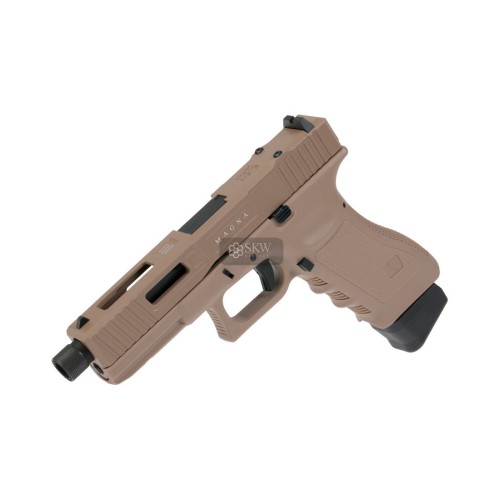 PISTOLA CO2 BLOW BACK GLADIUS MAGNA III TAN SECUTOR ARMS