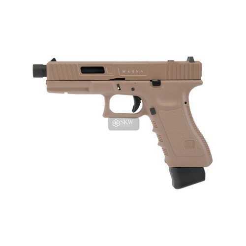 PISTOLA CO2 BLOW BACK GLADIUS MAGNA III TAN SECUTOR ARMS