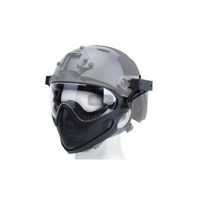 MÁSCARA PILOTO REJILLA NEGRA