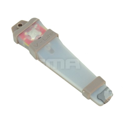 LINTERNA FMA VELCRO LUZ ROJA