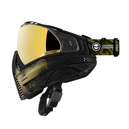 MASCARA PUSH SKULL GOLD