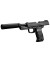 PISTOLA MARUI HK45 TACTICAL GAS NEGRA TAN