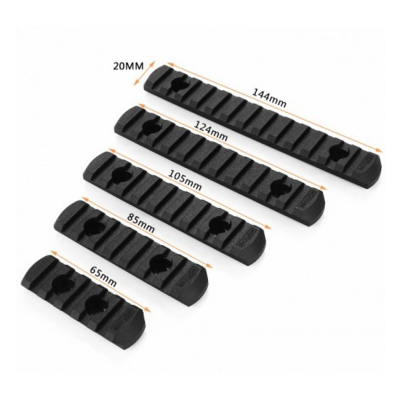 Set de railes plastico para...