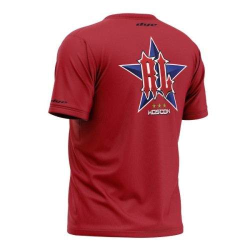 CAMISETA DYE FIT RUSSIAN LEGION XL ROJA