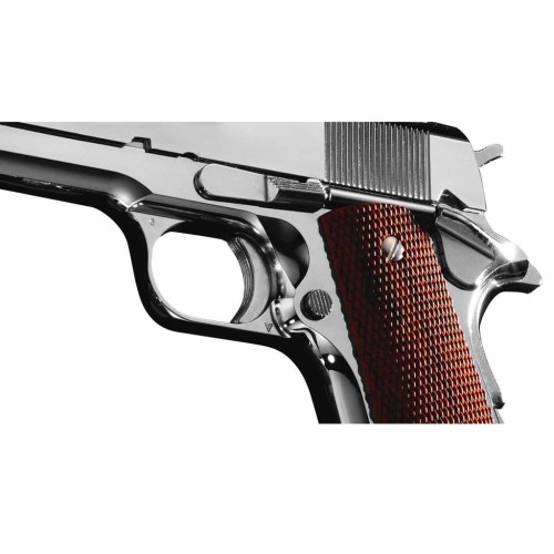 PISTOLA MARUI COLT MARK IV SERIES 70 NICKEL PLATA